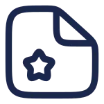 File Favourite SVG Icon